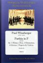 Wineberger, Paul - Parthia in F (2�346) f�r Oboe, 2 Fl�ten, 2 Fagotte, 2 Klarinetten, 4 H�rner, Violone