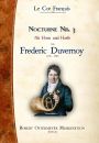 Duvernoy, Frederic - Nocturne Nr.3 f�r Horn und Harfe