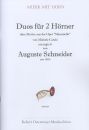 Schneider, Auguste - Duos f�r 2 H�rner
