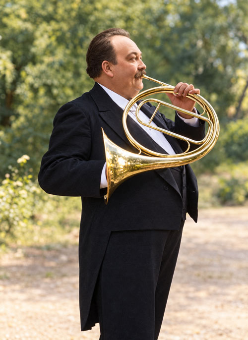Das Cor Chaussier, ein nicht-transponierendes Horn mit vier Ventilen