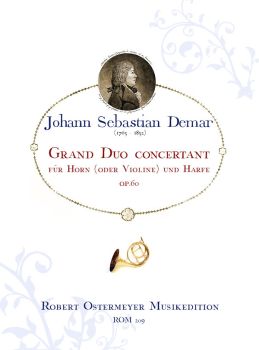 Demar, Sebastian - Grand Duo op.60 for Horn + Harp