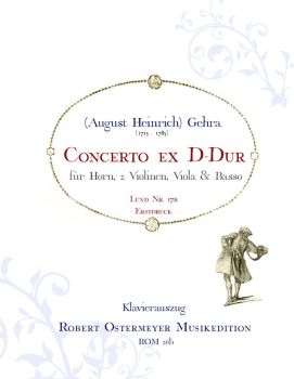Gehra - Concerto ex D for Horn