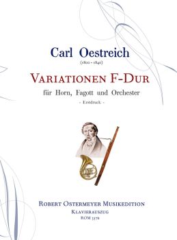 Oestreich, Carl - Variationen F-Dur für Horn, Fagott und Orchester