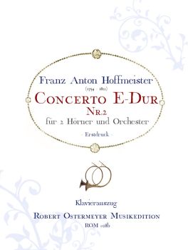 Hoffmeister, Franz Anton - Concerto No.2 E major for 2 horns