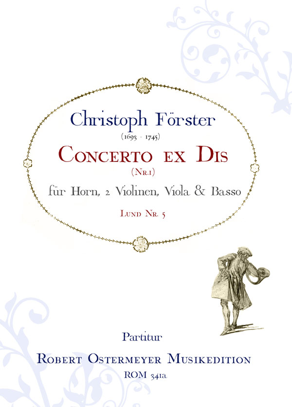 cocinar una comida realidad Centelleo Förster, Christoph - Concerto ex Dis for Horn (No.1) - Robert Ostermeyer  Musikedition