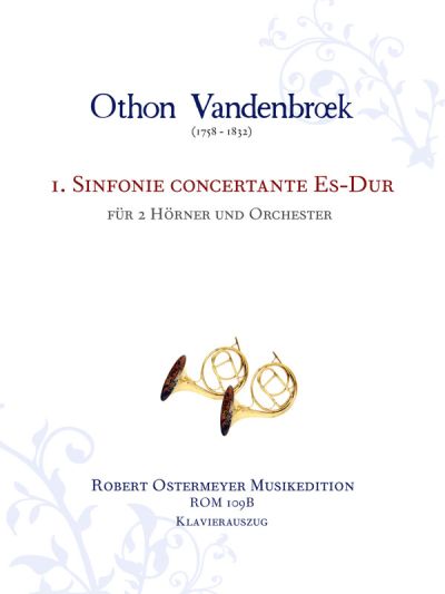 Vandenbroek, Othon - Symphonie concertante Eb major for 2 horns