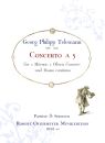 Telemann, Gerog Philipp - Concerto a 5 for 2 oboes d`amore, 2 horns & Basso TWV 44.2