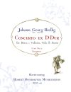 Roellig, Johann Georg - Concerto ex D for Horn (Lund 15)