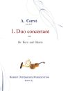Corret, A. - 1. Duo conc. op.5 for Horn & Guitar