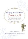 Mozart, Wolfgang Amade - Parthia in Bflat after the 