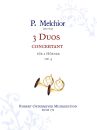 Melchior, P. - 3 Duos concertant für 2 Hörner op.4