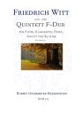 Witt, Friedrich - Quintett F-Dur für Flöte, Klarinette, Horn, Fagott und Klavier