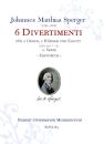 Sperger, Johannes - Serie 2 - 6 Divertimenti für 2 Oboen, 2 Hörner & Fagott (SWV D I/7 - 12)