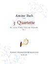 Buch - 3 Quartette für Horn, Violine, Viola und Violoncello