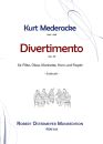Mederacke, Kurt - Divertimento op. 36 für Flöte, Oboe, Klarinette, Horn und Fagott