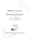 Corrette, Michel - Divertissements op.7 for 2 Horns (hunting horn, trumpet)