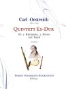 Oestreich, Carl - Quintet Eb major for 2 Clarinets, 2 Horns and Bassoon