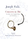 Fiala, Joseph - Concerto in Dis for Horn or English Horn and Orchestra