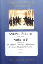 Rosetti, Antonio - Parthia in F  (RWV B21) für 2 Flöten, 2 Oboen, 2 Klarinetten, 2 Hörner, 2 Fagotte und Violone